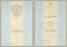 Диплом бакалавра с 2004 по 2009 годы